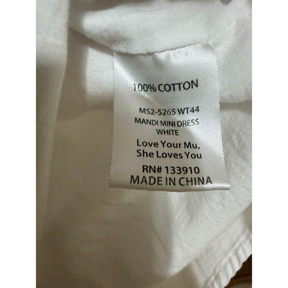 Show Me Your Mumu White Mandi Mini Dress - Picture 7 of 7